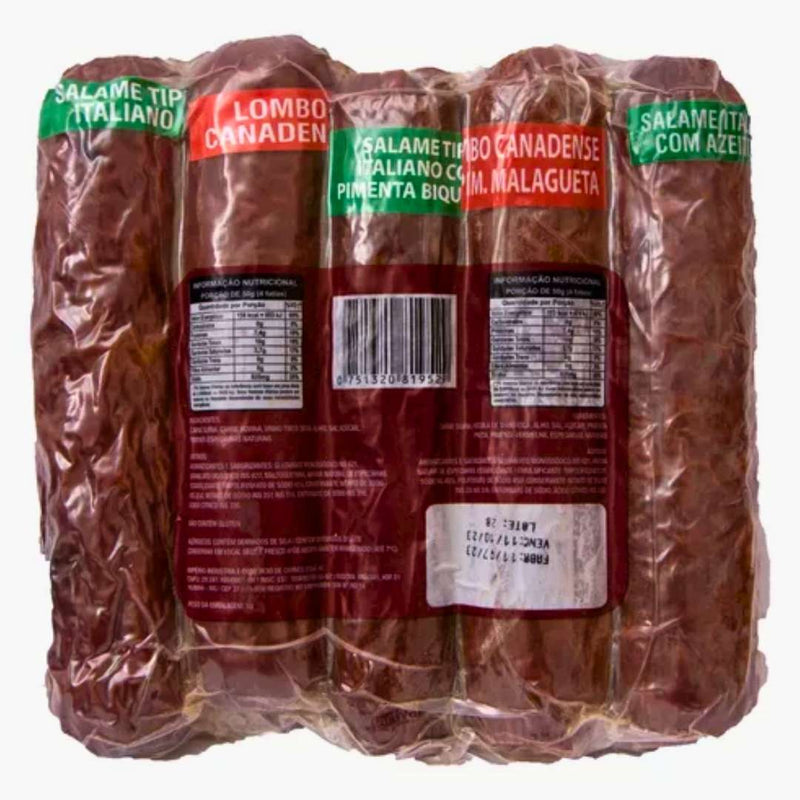 Kit Salame Tipo Italiano Artesanal Serra Da Canastra - Mg